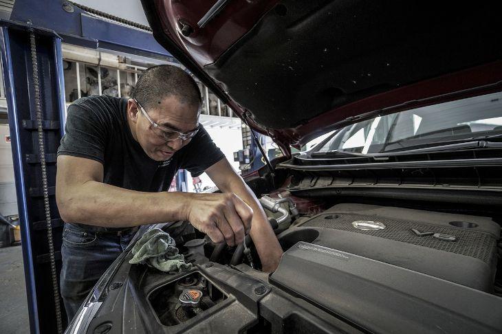 L'Inspection de la Voiture